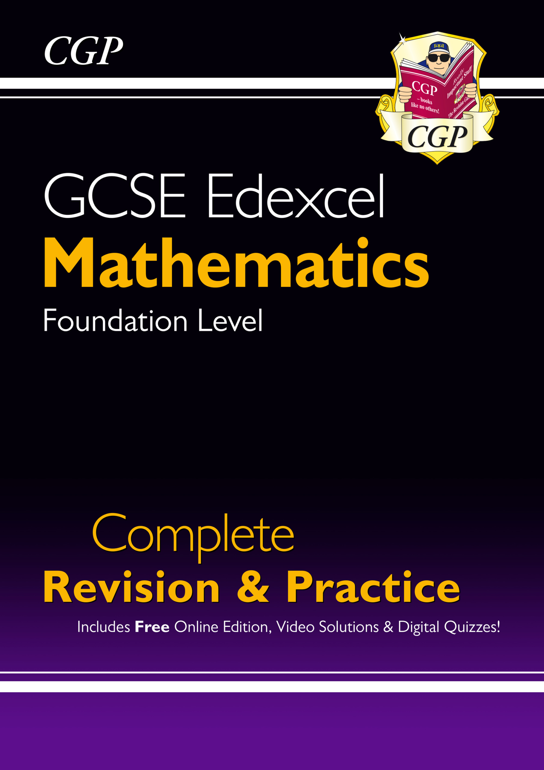 CGP GCSE Maths For Edexcel Foundation Level Complete Revision Practice Book