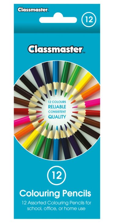 Classmaster Colouring Pencils (Pack Of 12)